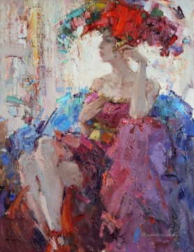 Women Painting - Pretty Woman 48 Impressionist